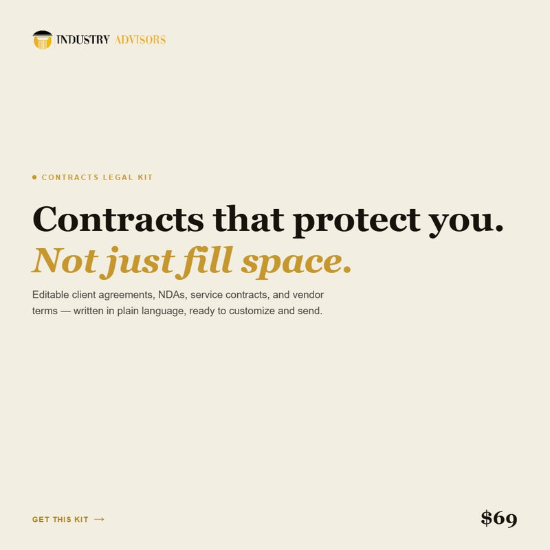 Contracts Legal Kit